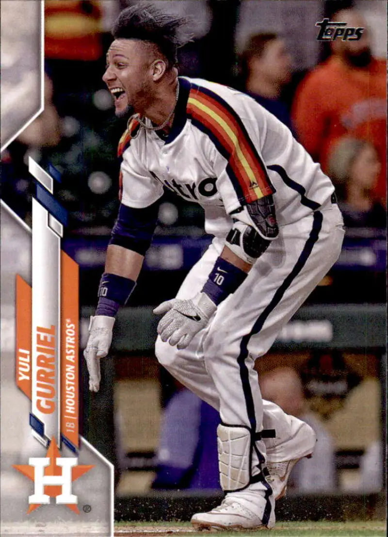 2020 Topps #289 Yuli Gurriel NM-MT Houston Astros Baseball Card - Baseball Card Single