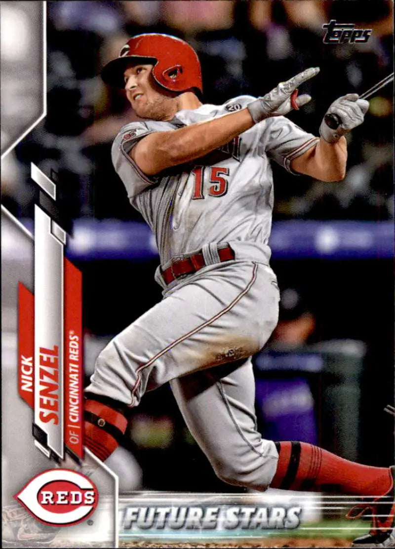 2020 Topps #290 Nick Senzel NM-MT Cincinnati Reds Baseball Card - Baseball Card Single