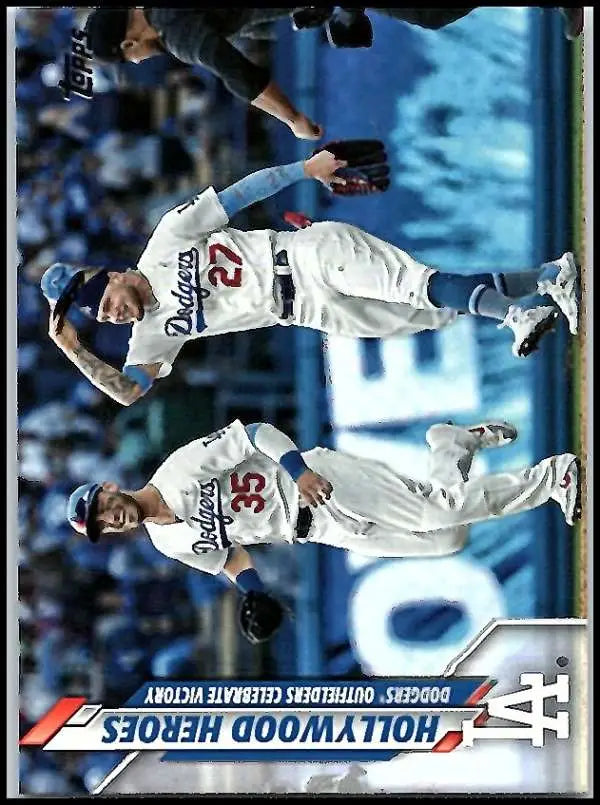 2020 Topps #298 Hollywood Heroes NM-MT Los Angeles Dodgers Baseball Card - Baseball Card Single