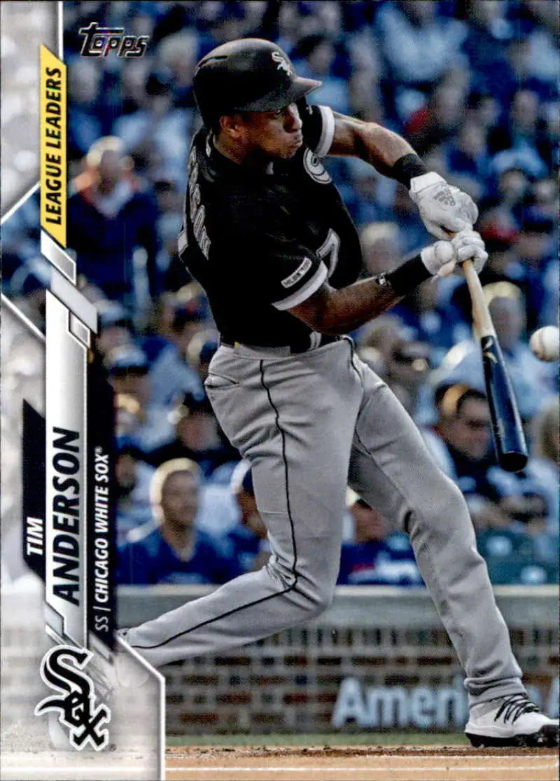 2020 Topps #302 Tim Anderson NM-MT Chicago White Sox Baseball Card - Baseball Card Single
