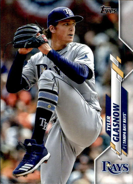 2020 Topps #305 Tyler Glasnow NM-MT Tampa Bay Rays Baseball Card - Baseball Card Single