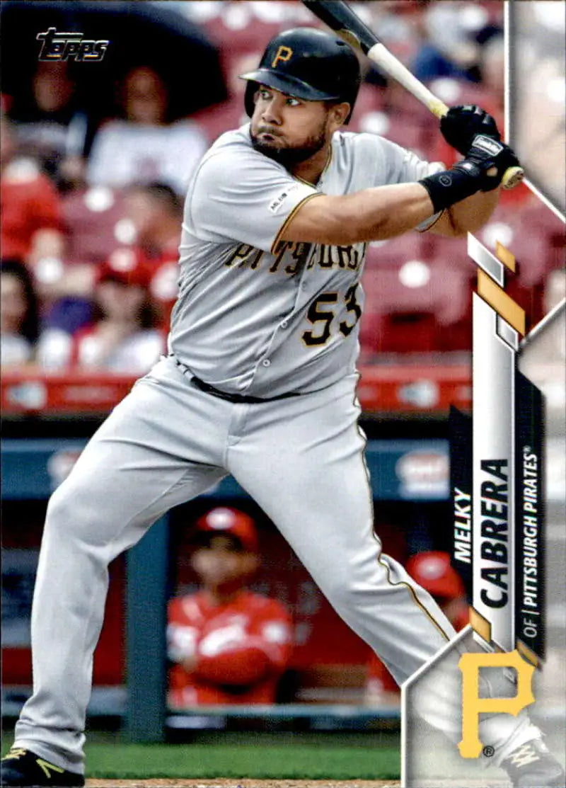 2020 Topps #313 Melky Cabrera NM-MT Pittsburgh Pirates Baseball Card - Baseball Card Single