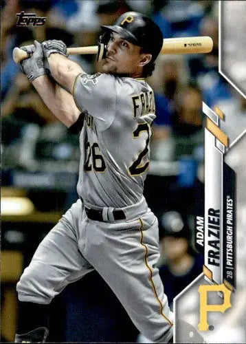 Adam Frazier baseball card with original gloss from 2020 Topps #315 NM-MT Pirates