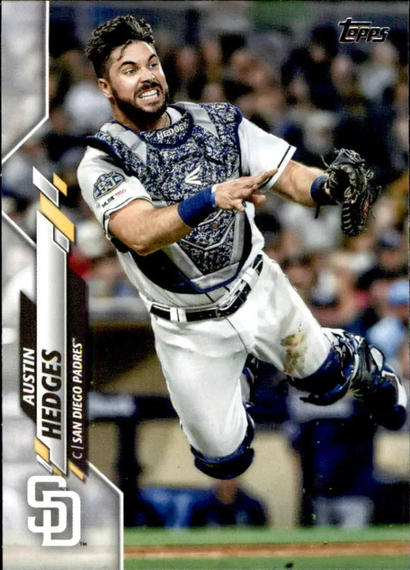 2020 Topps #320 Austin Hedges NM-MT San Diego Padres Baseball Card - Baseball Card Single