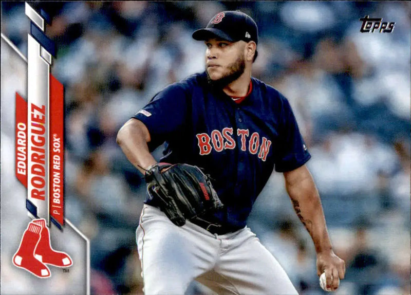 2020 Topps #321 Eduardo Rodriguez NM-MT Boston Red Sox Baseball Card - Baseball Card Single