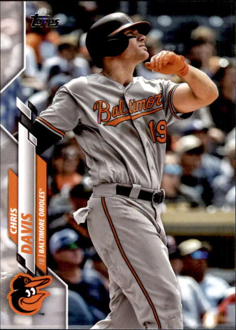 2020 Topps #328 Chris Davis NM-MT Baltimore Orioles Baseball Card - Baseball Card Single