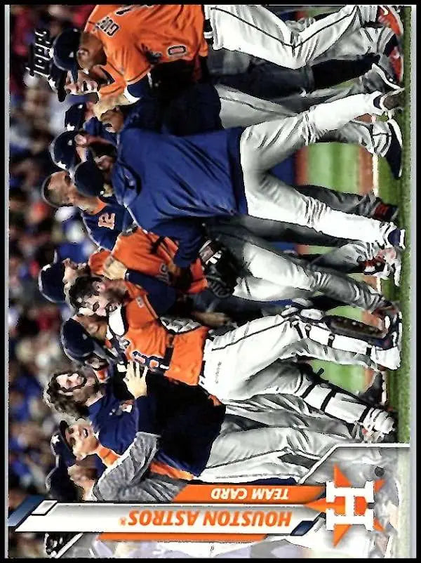 2020 Topps #33 Houston Astros NM-MT Baseball Card - Baseball Card Single