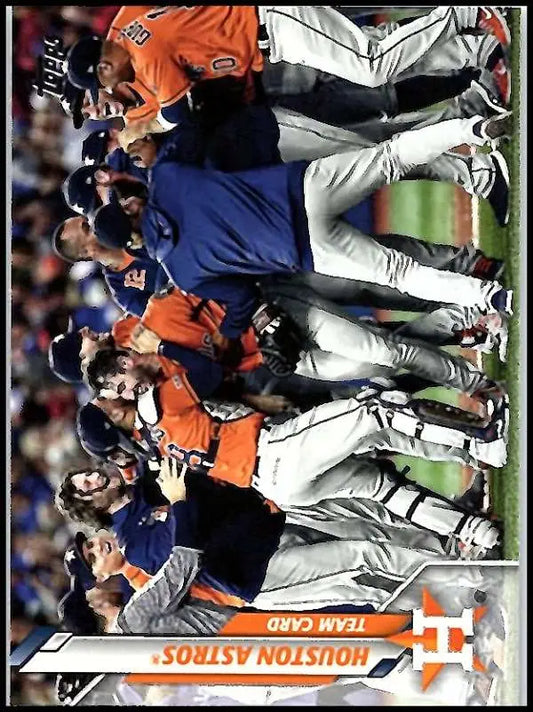 2020 Topps #33 Houston Astros NM-MT Baseball Card - Baseball Card Single