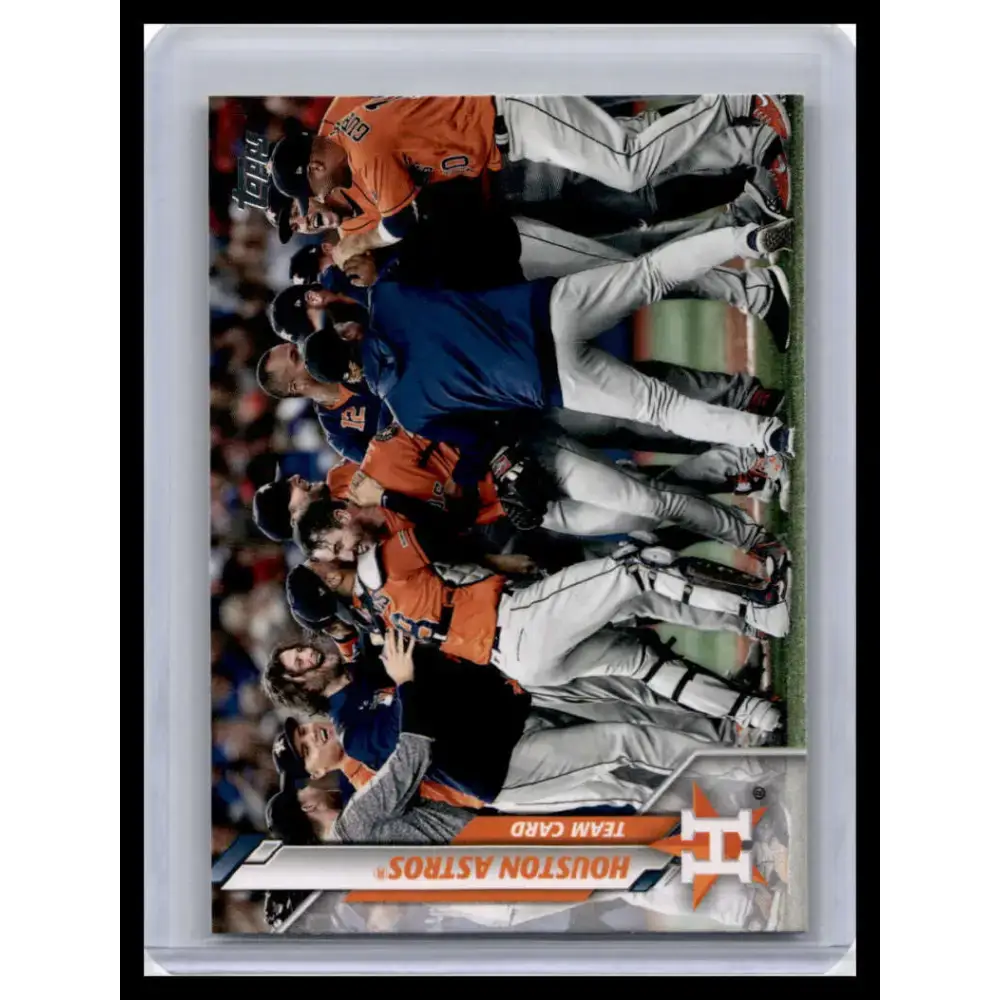 2020 Topps #33 Houston Astros TC NM-MT Houston Astros Baseball Card - Baseball Card Single