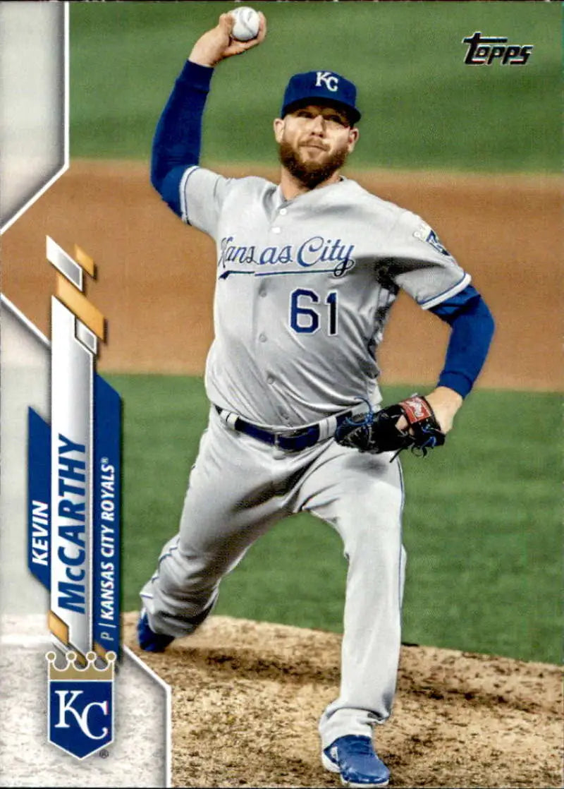 2020 Topps #331 Kevin McCarthy NM-MT Kansas City Royals Baseball Card - Baseball Card Single
