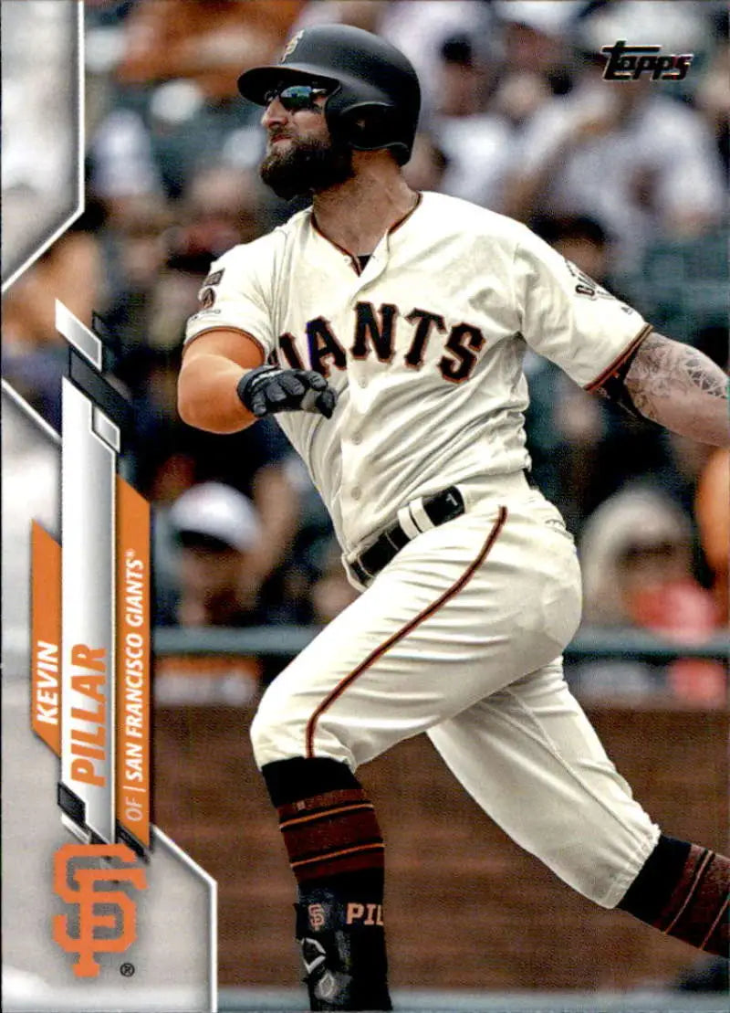 2020 Topps #334 Kevin Pillar NM-MT San Francisco Giants Baseball Card - Baseball Card Single