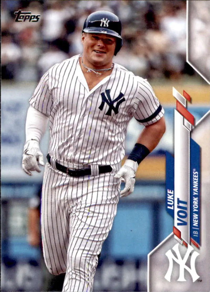 2020 Topps #335 Luke Voit NM-MT New York Yankees Baseball Card - Baseball Card Single