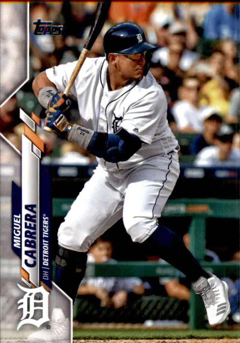 2020 Topps #336 Miguel Cabrera NM-MT Detroit Tigers Baseball Card - Baseball Card Single