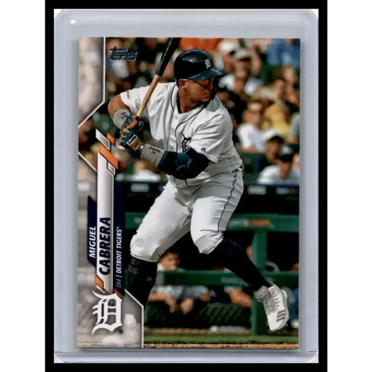 2020 Topps #336 Miguel Cabrera NM-MT Detroit Tigers Baseball Card - Baseball Card Single
