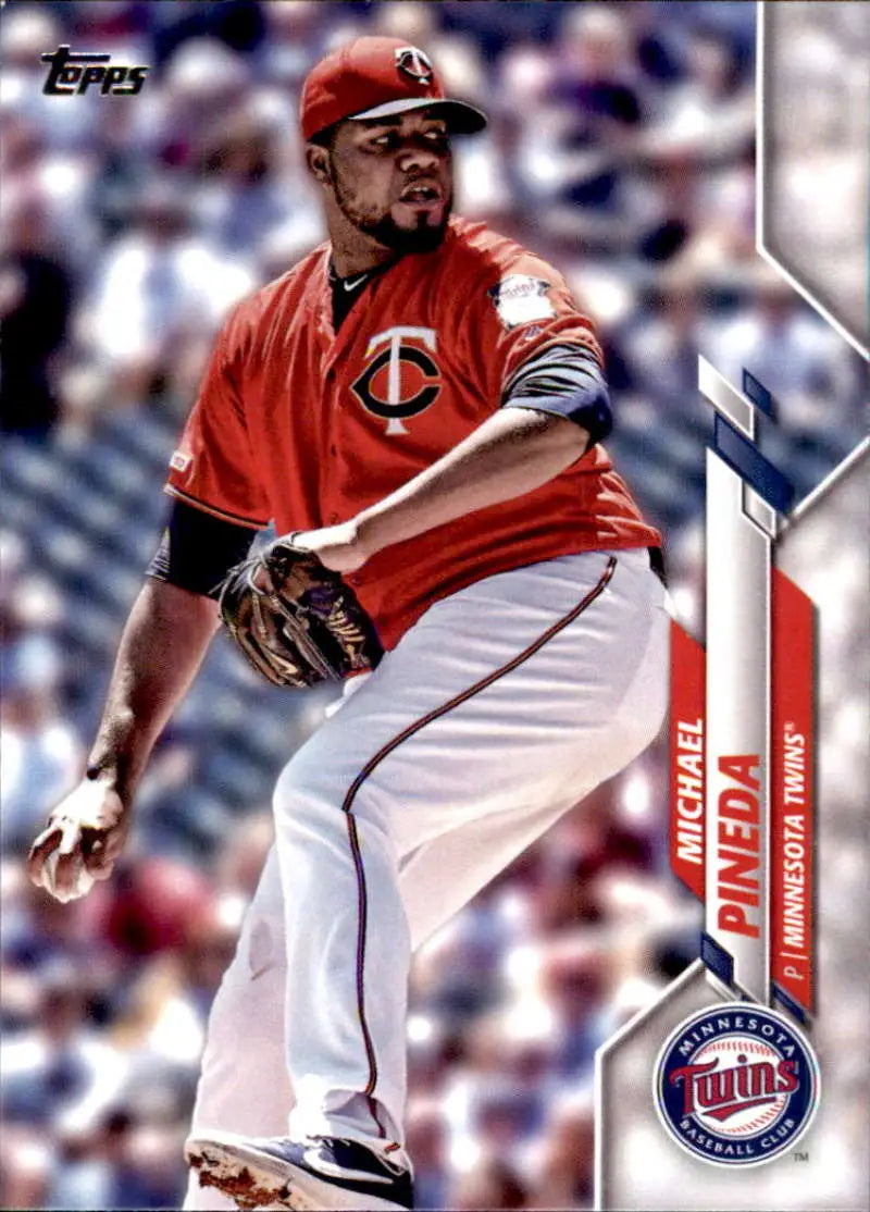 2020 Topps #337 Michael Pineda NM-MT Minnesota Twins Baseball Card - Baseball Card Single