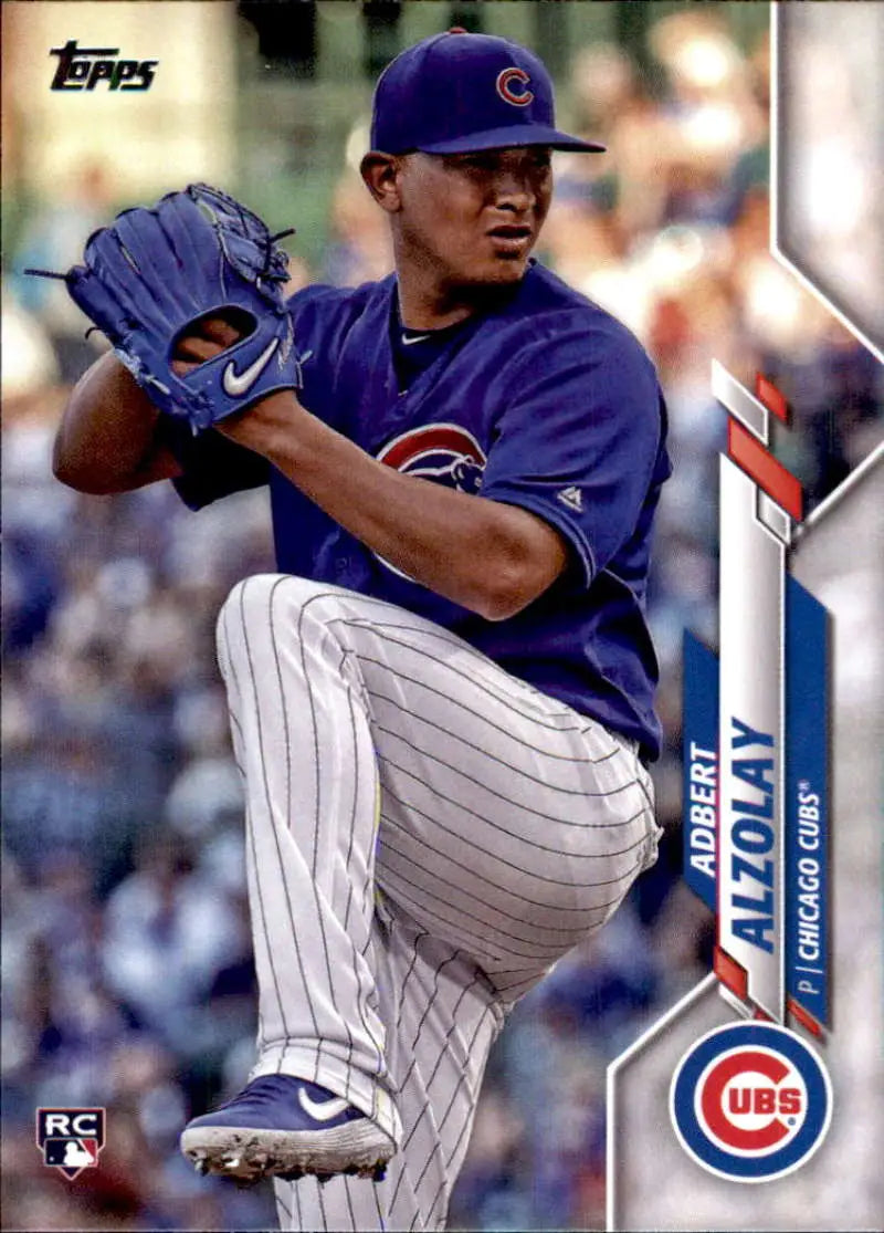 2020 Topps #340 Adbert Alzolay NM-MT RC Rookie Chicago Cubs Baseball Card - Baseball Card Single