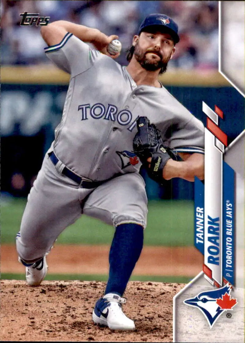 2020 Topps #352 Tanner Roark NM-MT Toronto Blue Jays Baseball Card - Baseball Card Single