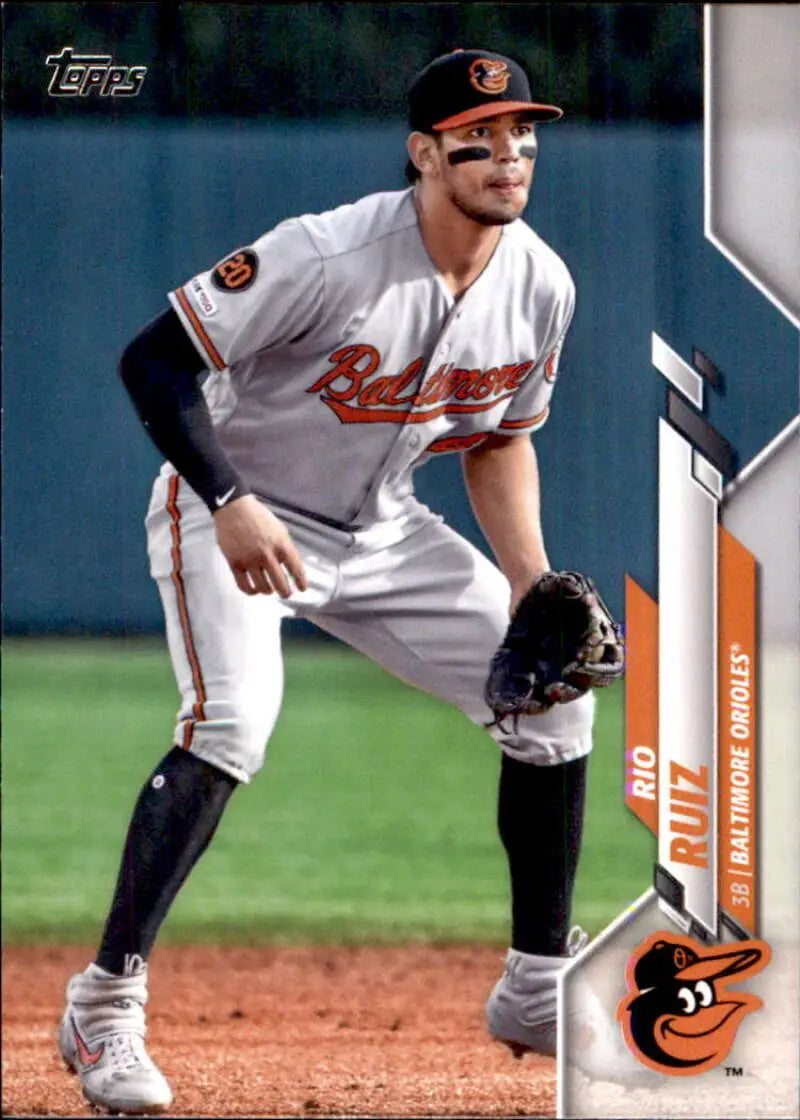 2020 Topps #358 Rio Ruiz NM-MT Baltimore Orioles Baseball Card - Baseball Card Single
