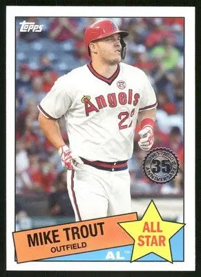 2020 Topps 35th Anniversary All Star Mike Trout #85AS-1 Baseball - Baseball Card Single