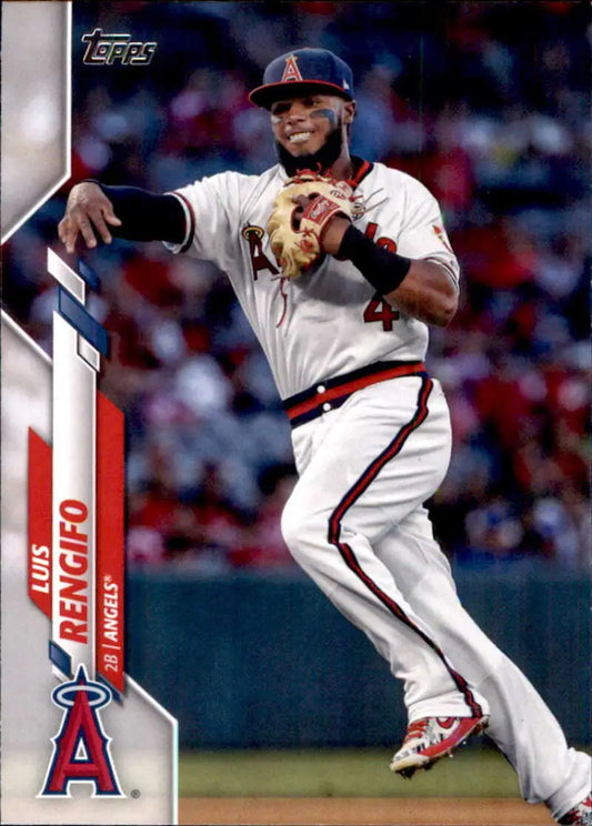 2020 Topps #360 Luis Rengifo NM-MT Los Angeles Angels Baseball Card - Baseball Card Single