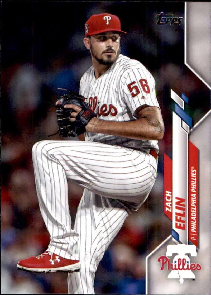 2020 Topps #361 Zach Eflin NM-MT Philadelphia Phillies Baseball Card - Baseball Card Single