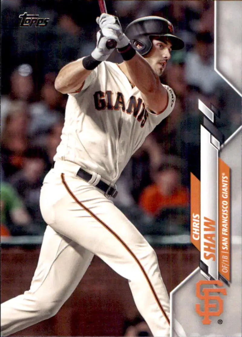 2020 Topps #362 Chris Shaw NM-MT San Francisco Giants Baseball Card - Baseball Card Single
