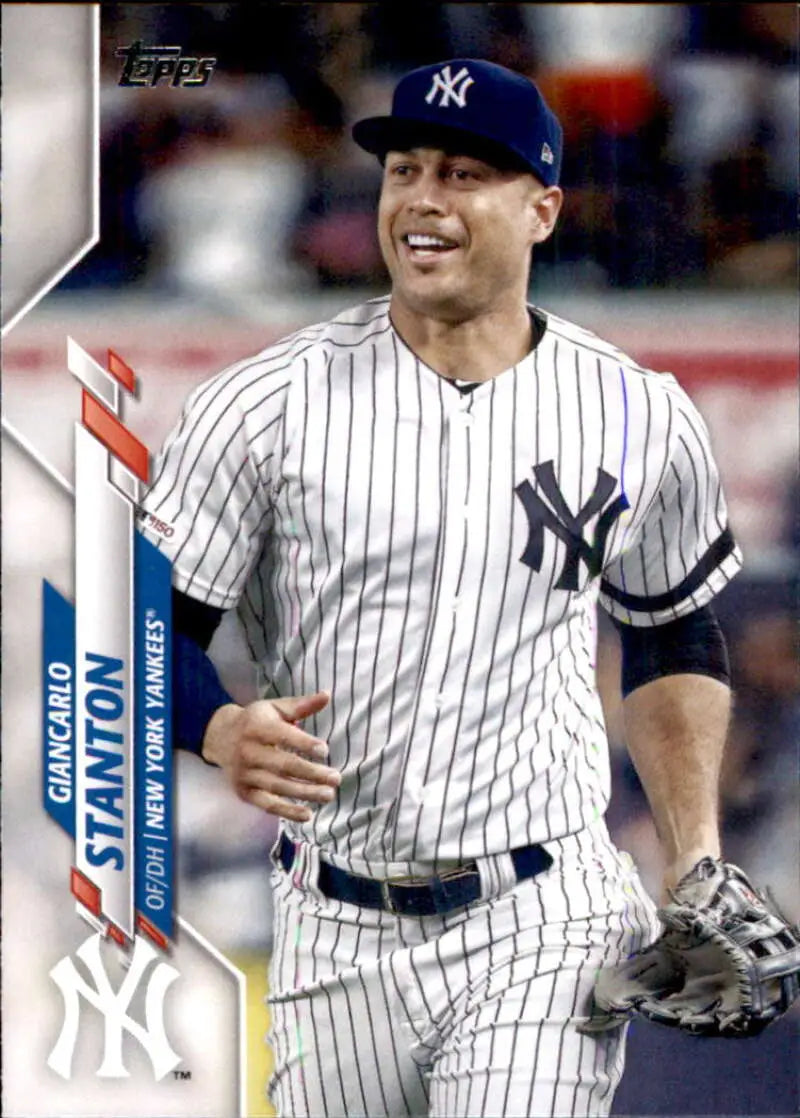 2020 Topps #367 Giancarlo Stanton NM-MT New York Yankees Baseball Card - Baseball Card Single