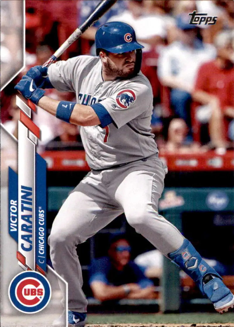 2020 Topps #371 Victor Caratini NM-MT Chicago Cubs Baseball Card - Baseball Card Single