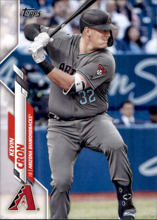 2020 Topps #373 Kevin Cron NM-MT Arizona Diamondbacks Baseball Card - Baseball Card Single