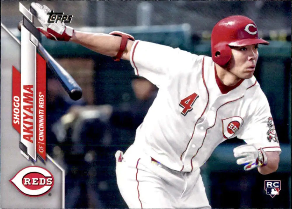 2020 Topps #376 Shogo Akiyama NM-MT RC Rookie Cincinnati Reds Baseball Card - Baseball Card Single