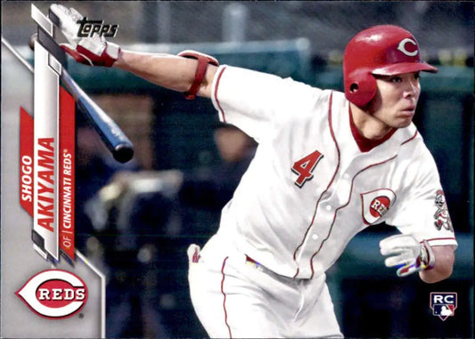 2020 Topps #376 Shogo Akiyama NM-MT RC Rookie Cincinnati Reds Baseball Card - Baseball Card Single