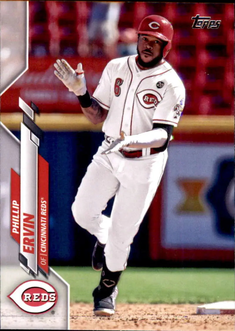 2020 Topps #377 Phillip Ervin NM-MT Cincinnati Reds Baseball Card - Baseball Card Single