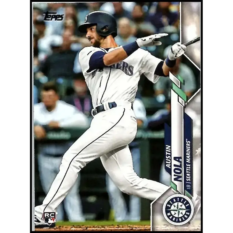 2020 Topps #38 Austin Nola NM-MT RC Rookie Seattle Mariners Baseball Card - Baseball Card Single