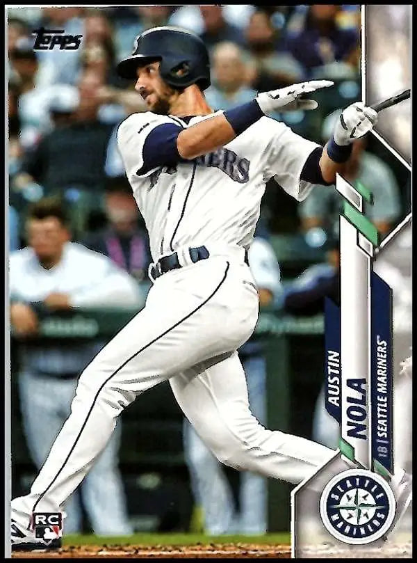 2020 Topps #38 Austin Nola NM-MT RC Rookie Seattle Mariners Baseball Card - Baseball Card Single