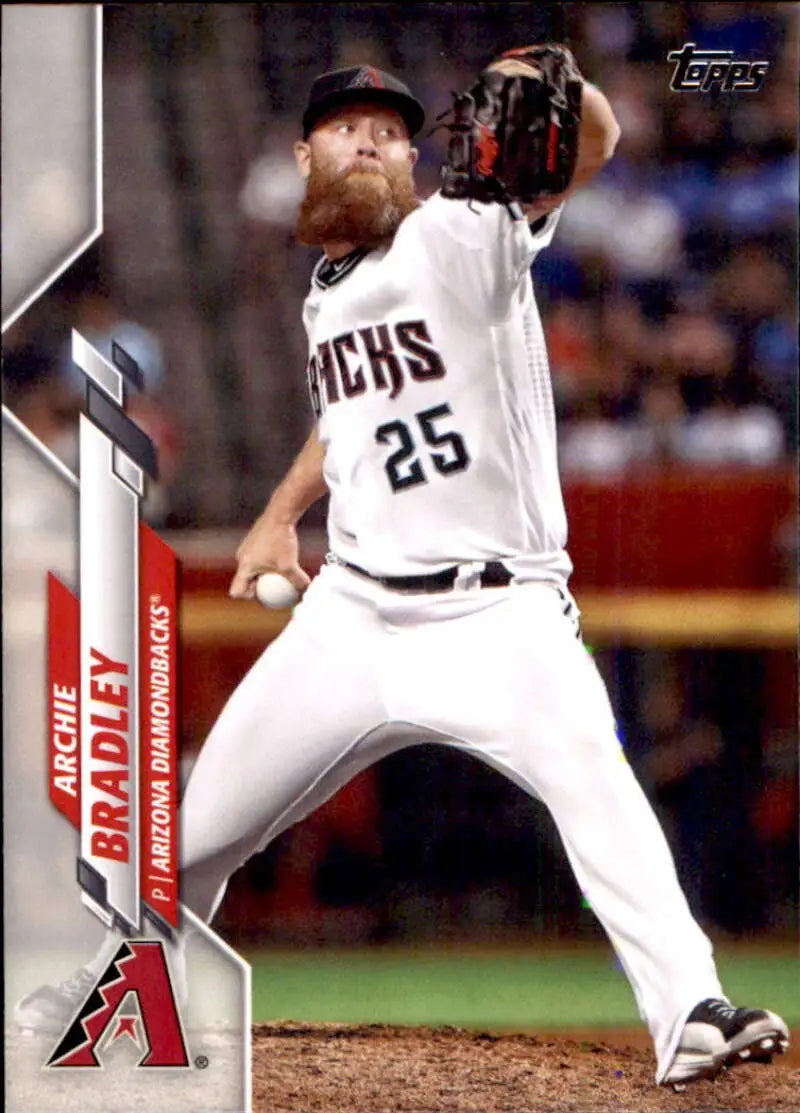 2020 Topps #382 Archie Bradley NM-MT Arizona Diamondbacks Baseball Card - Baseball Card Single