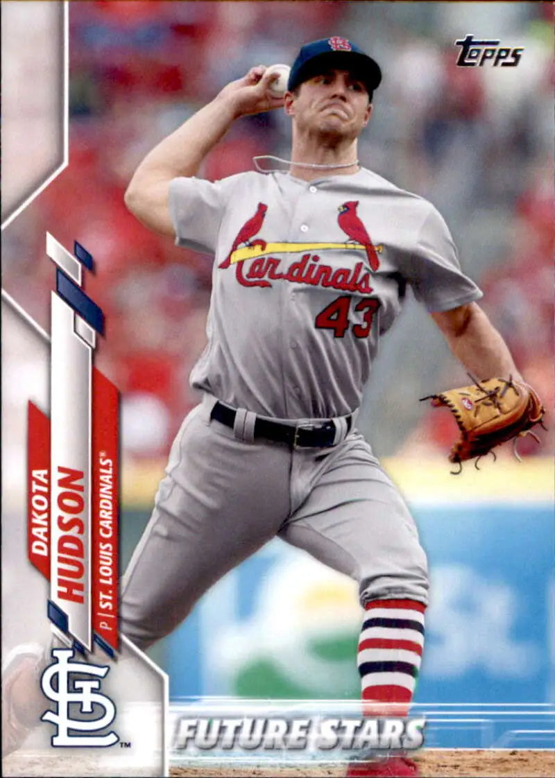 2020 Topps #386 Dakota Hudson NM-MT St. Louis Cardinals Baseball Card - Baseball Card Single