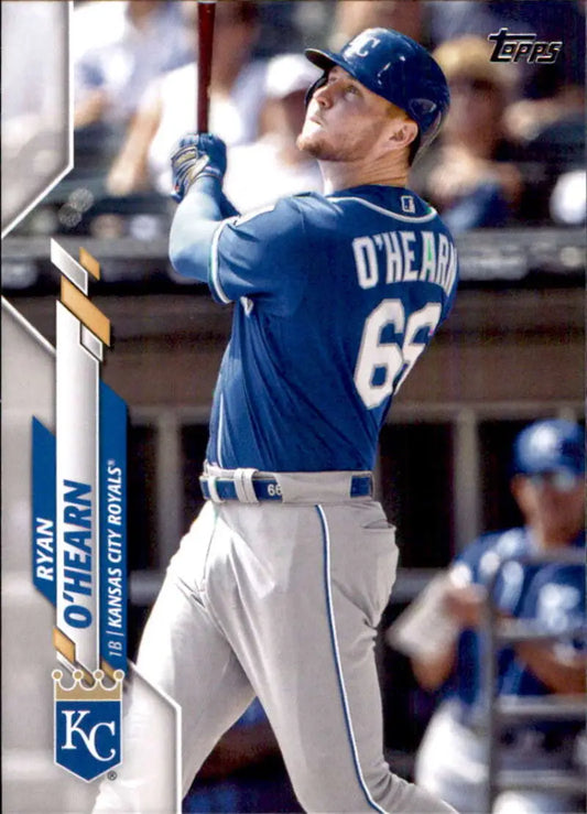 2020 Topps #389 Ryan O’Hearn NM-MT Kansas City Royals Baseball Card - Baseball Card Single