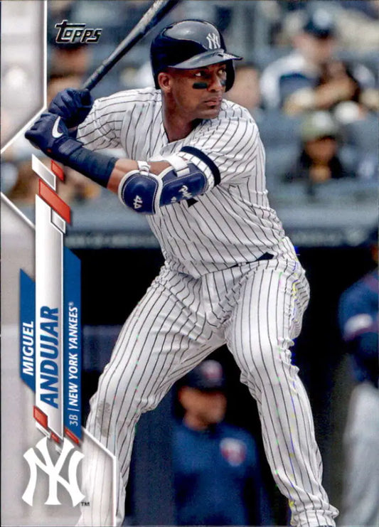 2020 Topps #398 Miguel Andujar NM-MT New York Yankees Baseball Card - Baseball Card Single