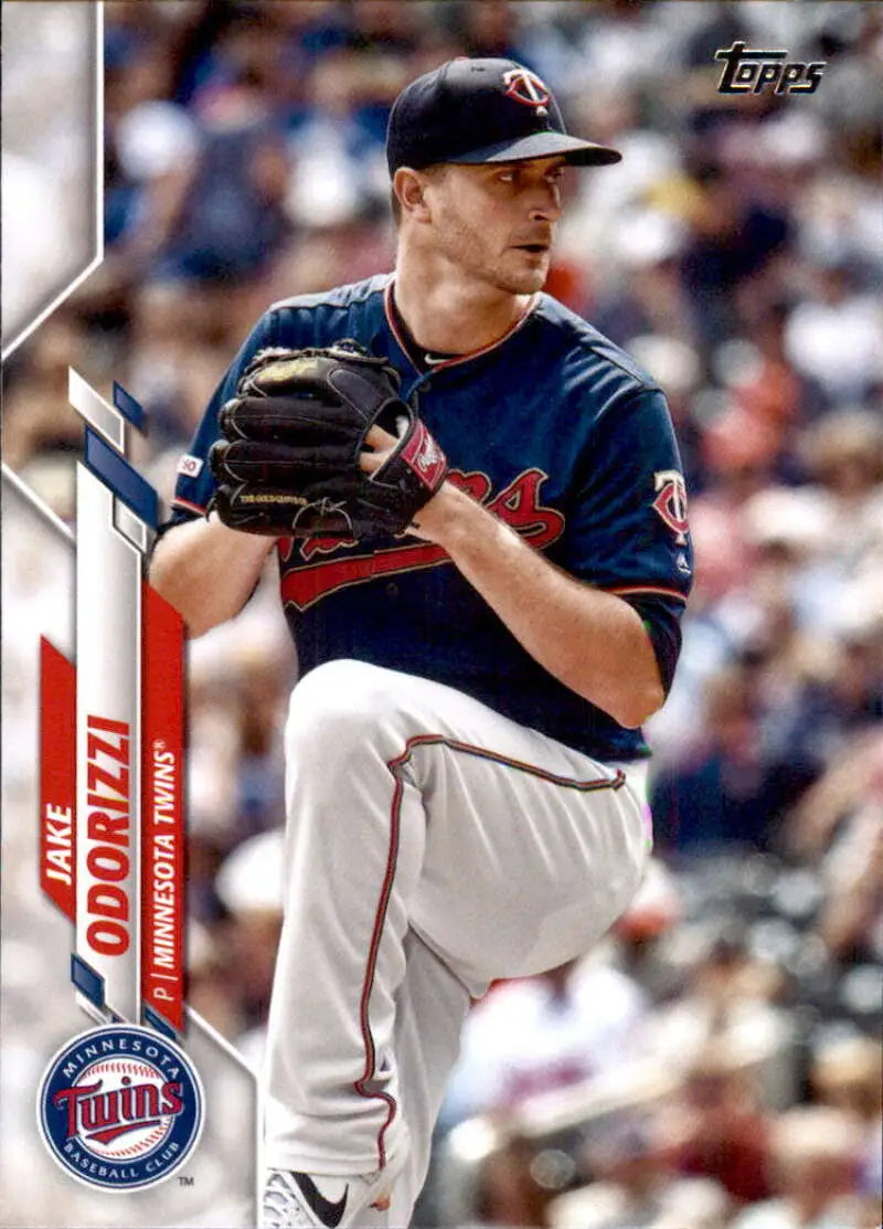 2020 Topps #409 Jake Odorizzi NM-MT Minnesota Twins Baseball Card - Baseball Card Single