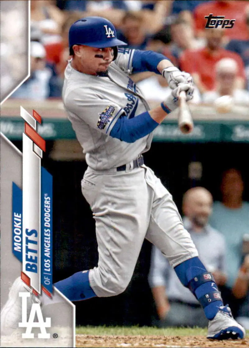 2020 Topps #420 Mookie Betts NM-MT Los Angeles Dodgers Baseball Card - Baseball Card Single