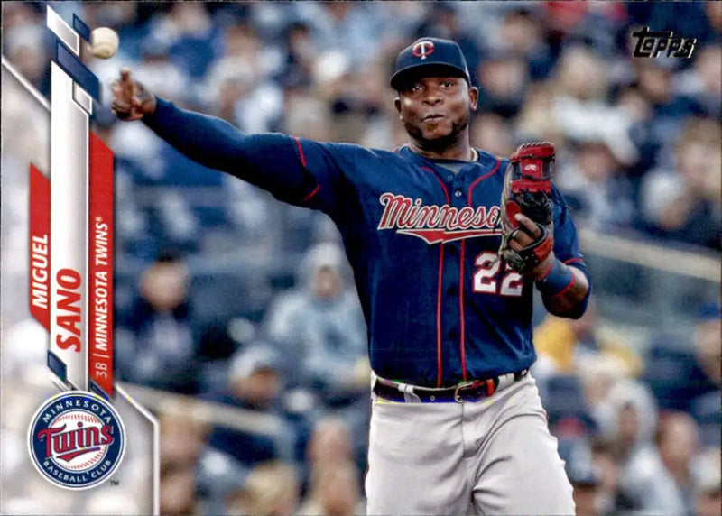 2020 Topps #424 Miguel Sano NM-MT Minnesota Twins Baseball Card - Baseball Card Single