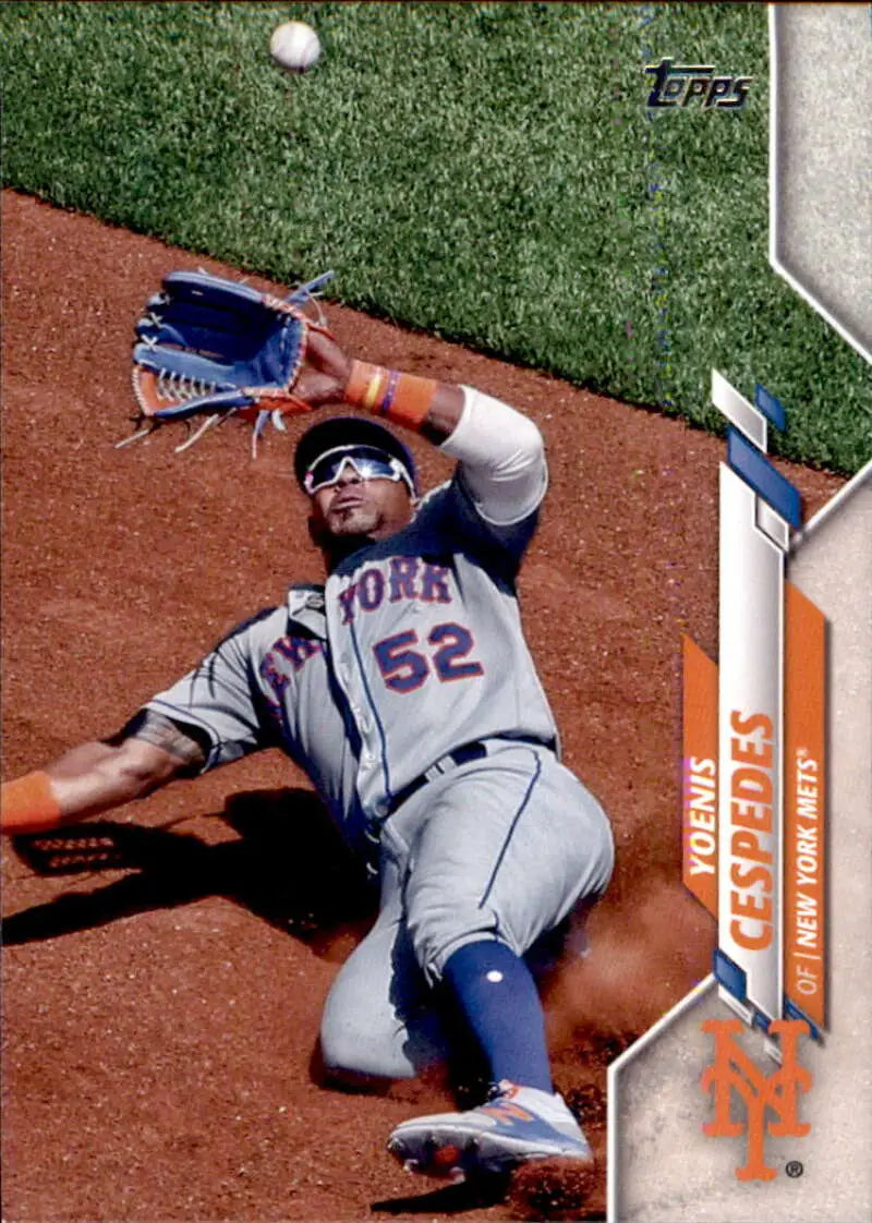 2020 Topps #426 Yoenis Cespedes NM-MT New York Mets Baseball Card - Baseball Card Single