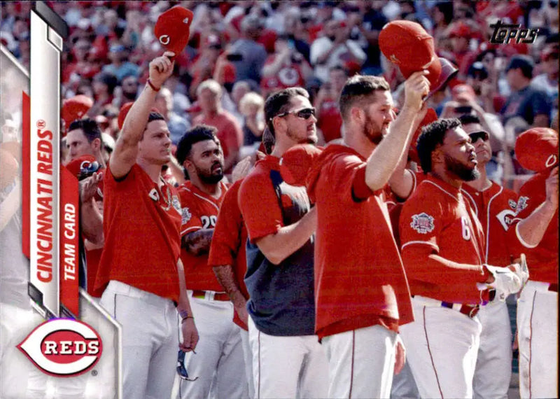 2020 Topps #431 Cincinnati Reds NM-MT Cincinnati Reds Baseball Card - Baseball Card Single