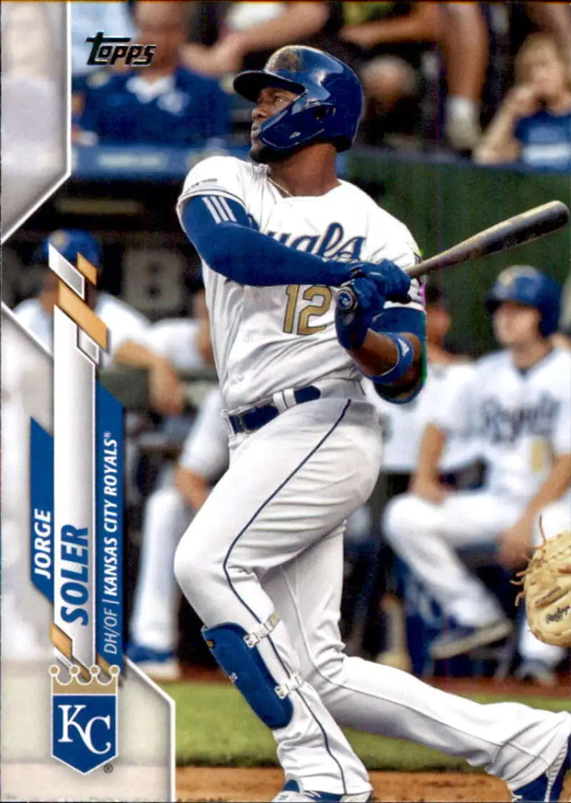 2020 Topps #450 Jorge Soler NM-MT Kansas City Royals Baseball Card - Baseball Card Single