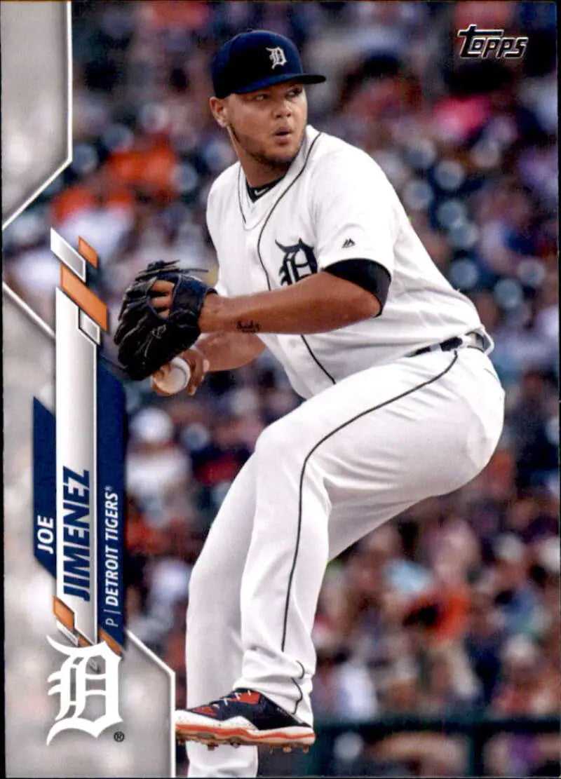 2020 Topps #452 Joe Jimenez NM-MT Detroit Tigers Baseball Card - Baseball Card Single