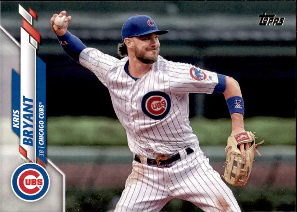 2020 Topps #455 Kris Bryant NM-MT Chicago Cubs Baseball Card - Baseball Card Single