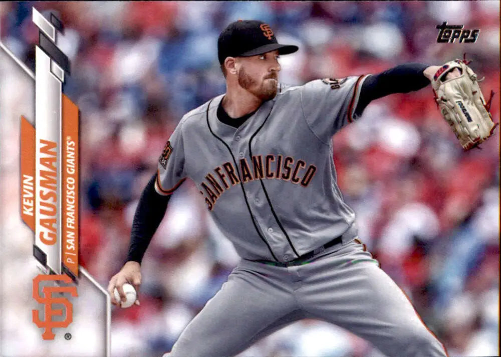 2020 Topps #457 Kevin Gausman NM-MT San Francisco Giants Baseball Card - Baseball Card Single