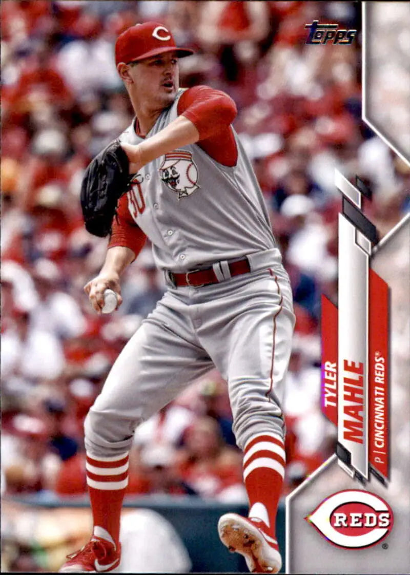 2020 Topps #460 Tyler Mahle NM-MT Cincinnati Reds Baseball Card - Baseball Card Single