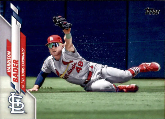 2020 Topps #461 Harrison Bader NM-MT St. Louis Cardinals Baseball Card - Baseball Card Single
