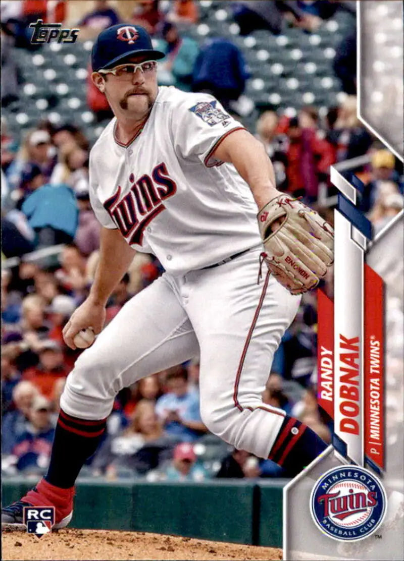 2020 Topps #464 Randy Dobnak NM-MT RC Rookie Minnesota Twins Baseball Card - Baseball Card Single